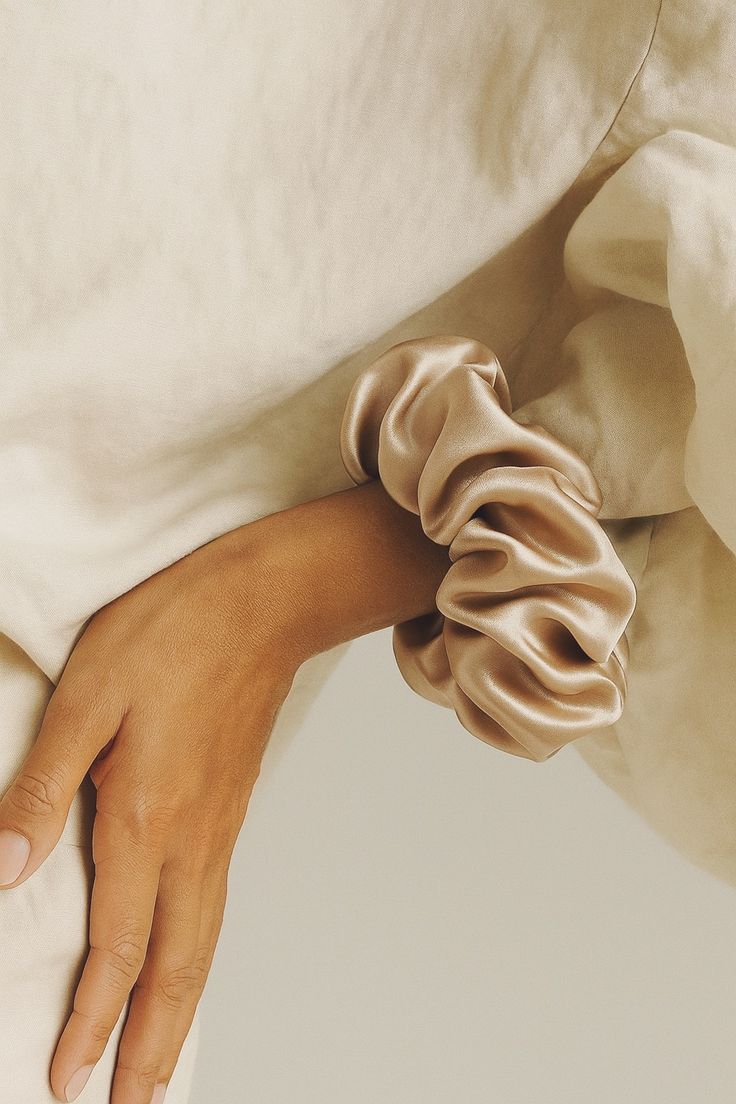 Berry Muse - 100% Silk Scrunchie